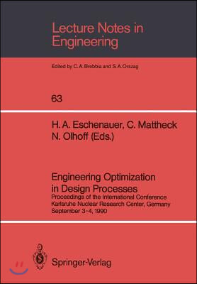 Engineering Optimization in Design Processes: Proceedings of the International Conference, Karlsruhe Nuclear Research Center, Germany, September 3-4,