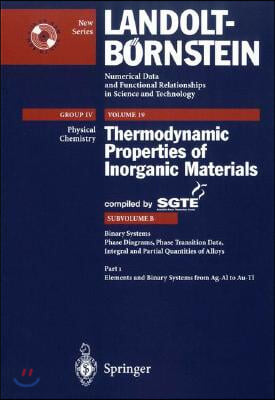 Thermodynamic Properties of Inorganic Materials