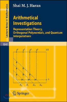 Arithmetical Investigations: Representation Theory, Orthogonal Polynomials, and Quantum Interpolations