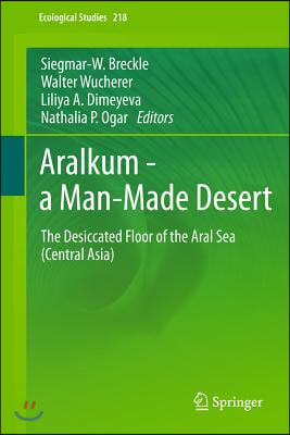 Aralkum - A Man-Made Desert: The Desiccated Floor of the Aral Sea (Central Asia)