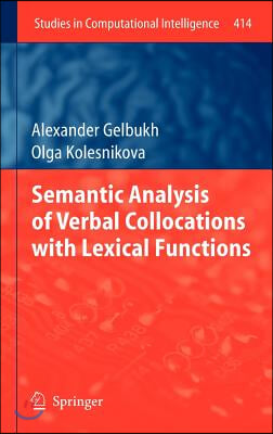 Semantic Analysis of Verbal Collocations with Lexical Functions