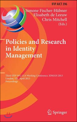 Policies and Research in Identity Management