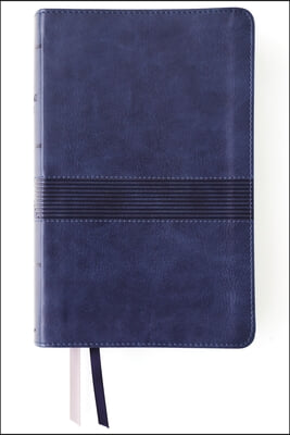 Niv, Student Bible, Personal Size, Leathersoft, Navy, Comfort Print