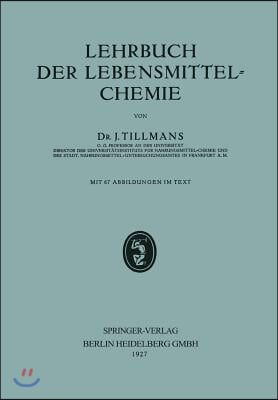 Lehrbuch Der Lebensmittel-Chemie