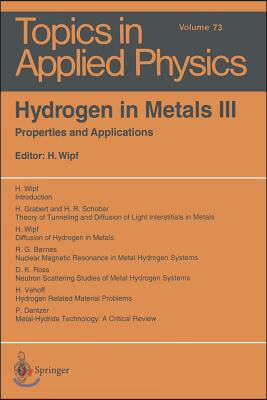 Hydrogen in Metals III: Properties and Applications