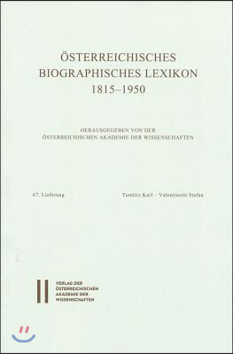 Osterreichisches Biographisches Lexikon 1815-1950 / Lieferung