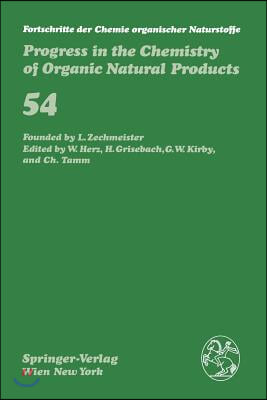 Fortschritte Der Chemie Organischer Naturstoffe / Progress in the Chemistry of Organic Natural Products