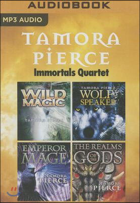 Tamora Pierce - Immortals Quartet: Wild Magic, Wolf-Speaker, Emperor Mage, the Realms of the Gods