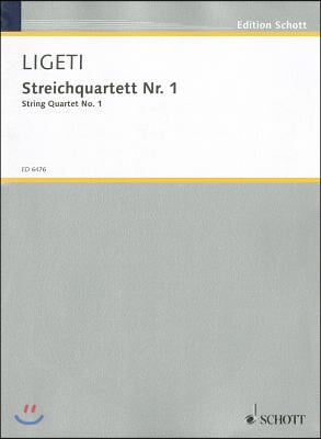 String Quartet No. 1: Score &amp; Parts