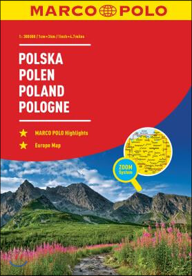 Poland Marco Polo Road Atlas