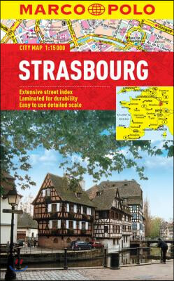 Marco Polo City Map Strasbourg