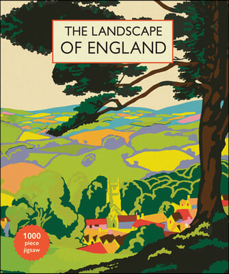 Brian Cook&#39;s Landscape of England Jigsaw Puzzle