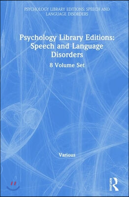 Psychology Library Editions: Speech and Language Disorders