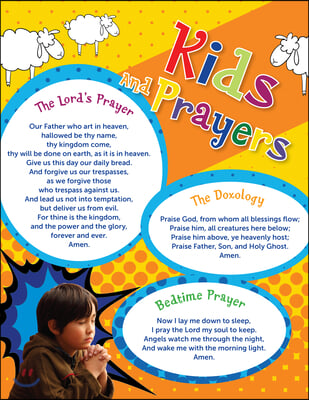 Kids & Prayers - Prayer Card, Protestant