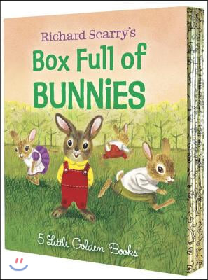 Richard Scarry's Box Full of Bunnies: The Bunny Book; I Am a Bunny; Just for Fun; Naughty Bunny; Polite Elephant