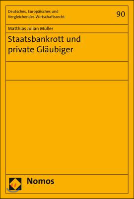 Staatsbankrott Und Private Glaubiger