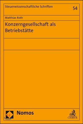 Konzerngesellschaft ALS Betriebstatte