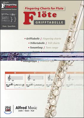 Grifftabelle Für Flöte [Fingering Charts for Flute]: German / English Language Edition