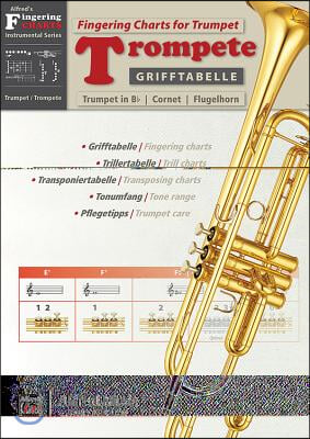 Grifftabelle F&#252;r Trompete [Fingering Charts for Trumpet]: German / English Language Edition