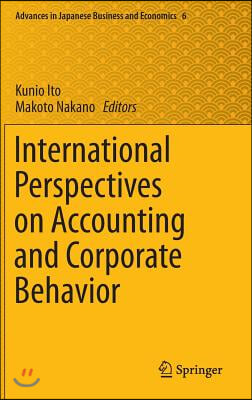 International Perspectives on Accounting and Corporate Behavior