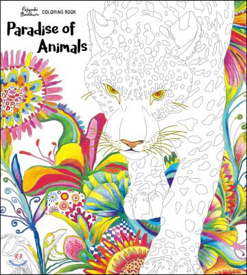 Paradise of Animals: Adult Coloring Book