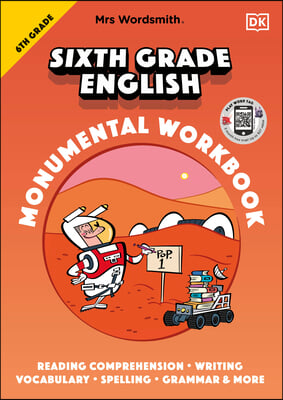 Mrs Wordsmith 6th Grade English Monumental Workbook: + 3 Months of Word Tag Video Game