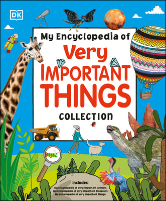 My Encyclopedia of Very Important Things Collection: 3-Book Box Set for Kids Ages 5-9, Including General Knowledge, Animals, and Dinosaurs