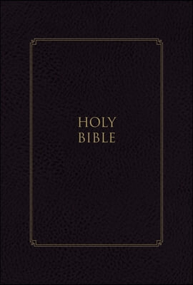 Kjv, Thompson Chain-Reference Bible, Leathersoft, Black, Red Letter, Thumb Indexed, Comfort Print