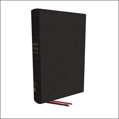 Kjv, Word Study Reference Bible, Bonded Leather, Black, Red Letter, Thumb Indexed, Comfort Print: 2,000 Keywords That Unlock the Meaning of the Bible