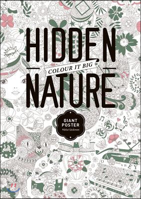 The Hidden Nature Coloring Poster