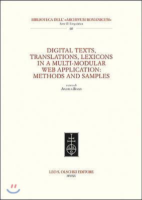 Digital Texts, Translations, Lexicons in a Multi-modular Web Application