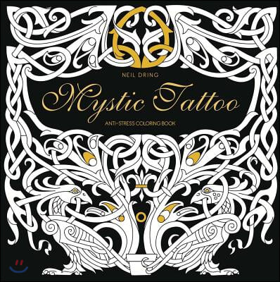 Mystic Tattoo: Anti-Stress Coloring Book