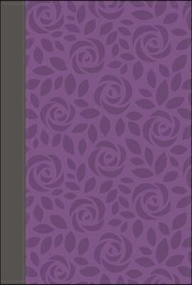 Niv, Thinline Bible, Giant Print, Leathersoft, Gray/Purple, Red Letter, Thumb Indexed, Comfort Print