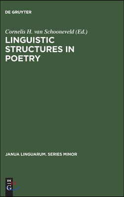 Linguistic Structures in Poetry (Hardcover, 4, Printing 1973)