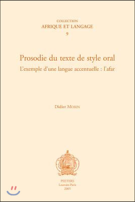 Prosodie Du Texte De Style Oral