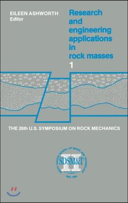 Proceedings of the 26th US Symposium on Rock Mechanics