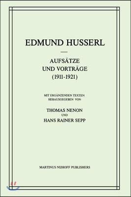 Aufsatze Und Vortrage (1911-1921)