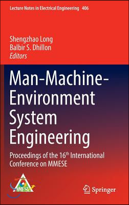 Man-Machine-Environment System Engineering: Proceedings of the 16th International Conference on Mmese