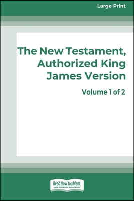 The New Testament of the King James Bible