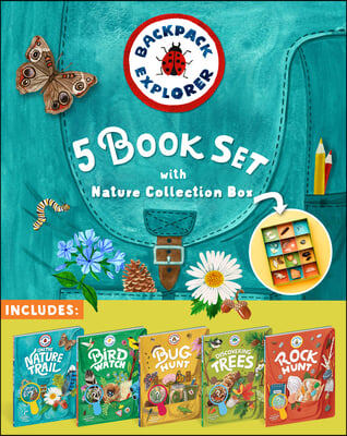 Backpack Explorer 5-Book Set with Nature Collection Box