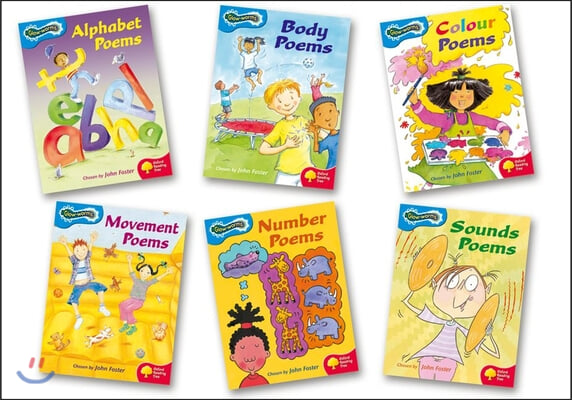 Oxford Reading Tree: Levels 3-4: Glow-worms: Pack (6 books, 1 of each title)