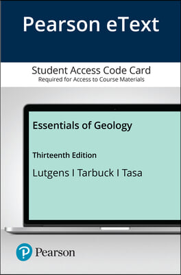 Pearson eText Essentials of Geology Access Card