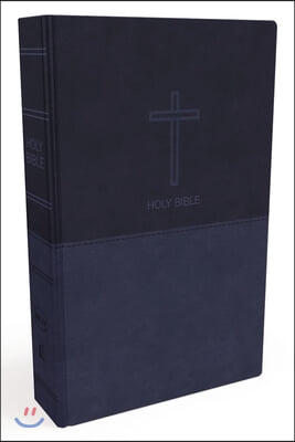 NKJV, Value Thinline Bible, Standard Print, Imitation Leather, Blue, Red Letter Edition