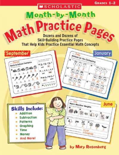 Month-By-Month Math Prac Pages