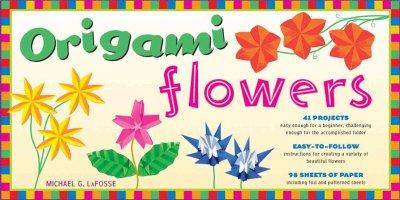 Origami Flowers [With 98 Sheets of Paper] (Paperback)