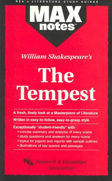 The Tempest (Maxnotes Literature Guides)