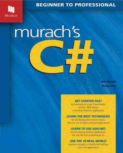 Murach&#39;s C#