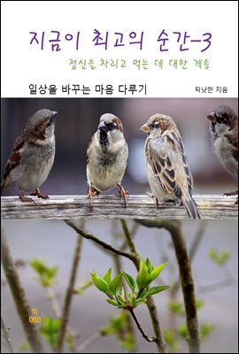 지금이 최고의 순간-3 _정신을 차리고 먹는 데 대한 게송