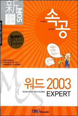 신 MOS 족보공개 속공 워드 2003 EXPERT