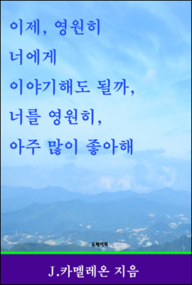 이제, 영원히 너에게 이야기해도 될까, 너를 영원히, 아주 많이 좋아해